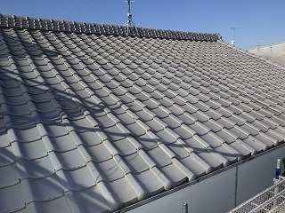 リフォーム前の日本瓦の屋根