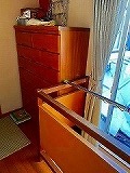 キッチンの新設リフォーム前の2階の廊下