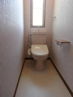 リフォーム後の2階のトイレ