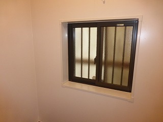 リフォーム後の浴室の窓