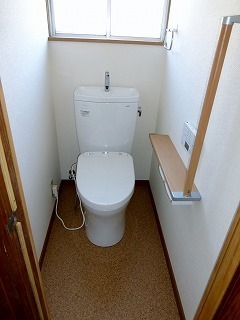 リフォームが完成したトイレ