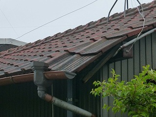 リフォーム前の屋根