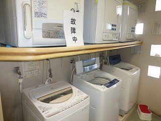 リフォーム前のマンションの洗濯室