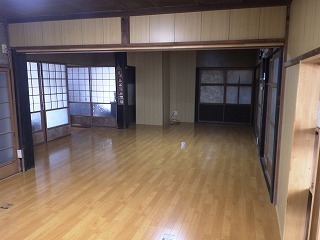 リフォーム後の一部屋になった元和室