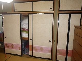 リフォーム前のフスマの建具