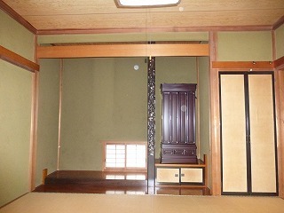 リフォーム前の和室の壁