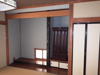リフォーム後の和室の壁