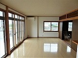 リフォーム後の一つの部屋になったLDK